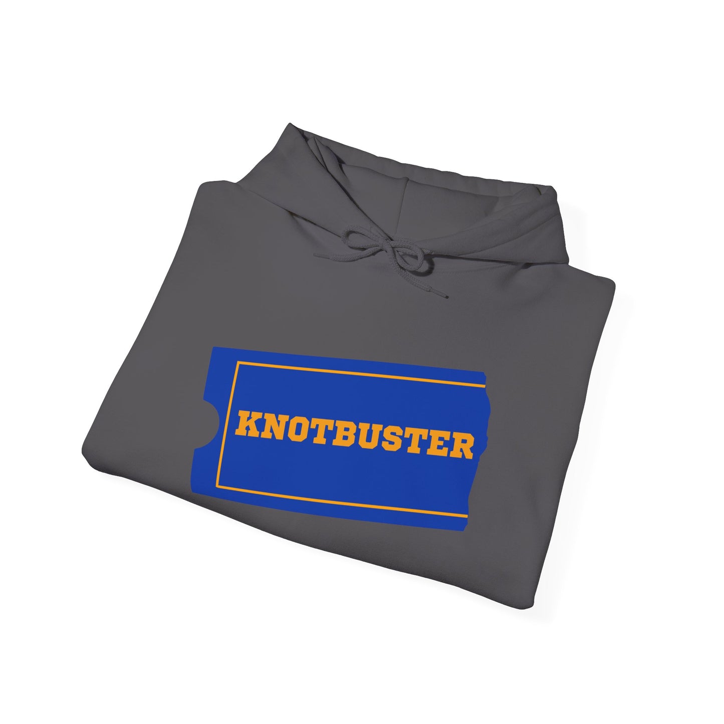 Hooded Sweatshirt - Knotbuster Video Rentals Parody for Fiber Artists and GenXers