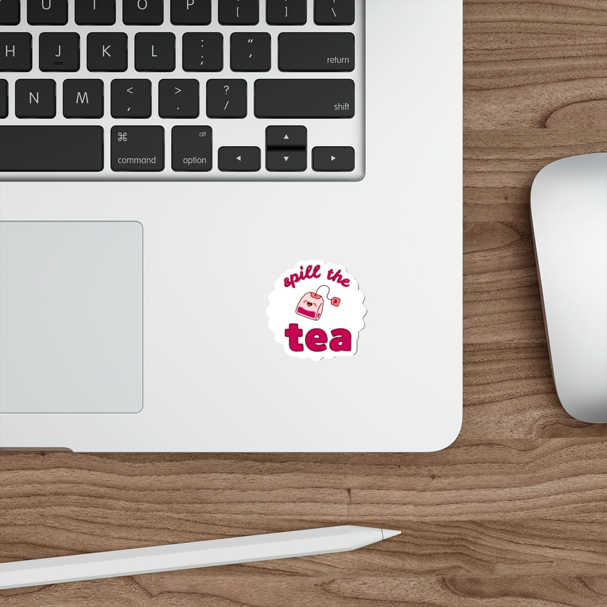 Spill The Tea - Waterproof Die-Cut Stickers