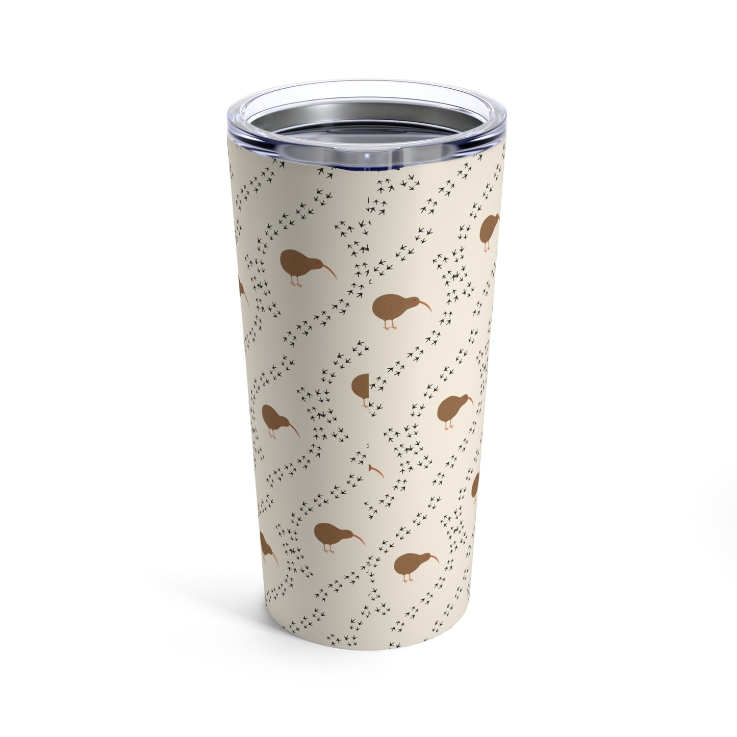 Kiwi Bird itch Tracks Cup - Tumbler 20oz