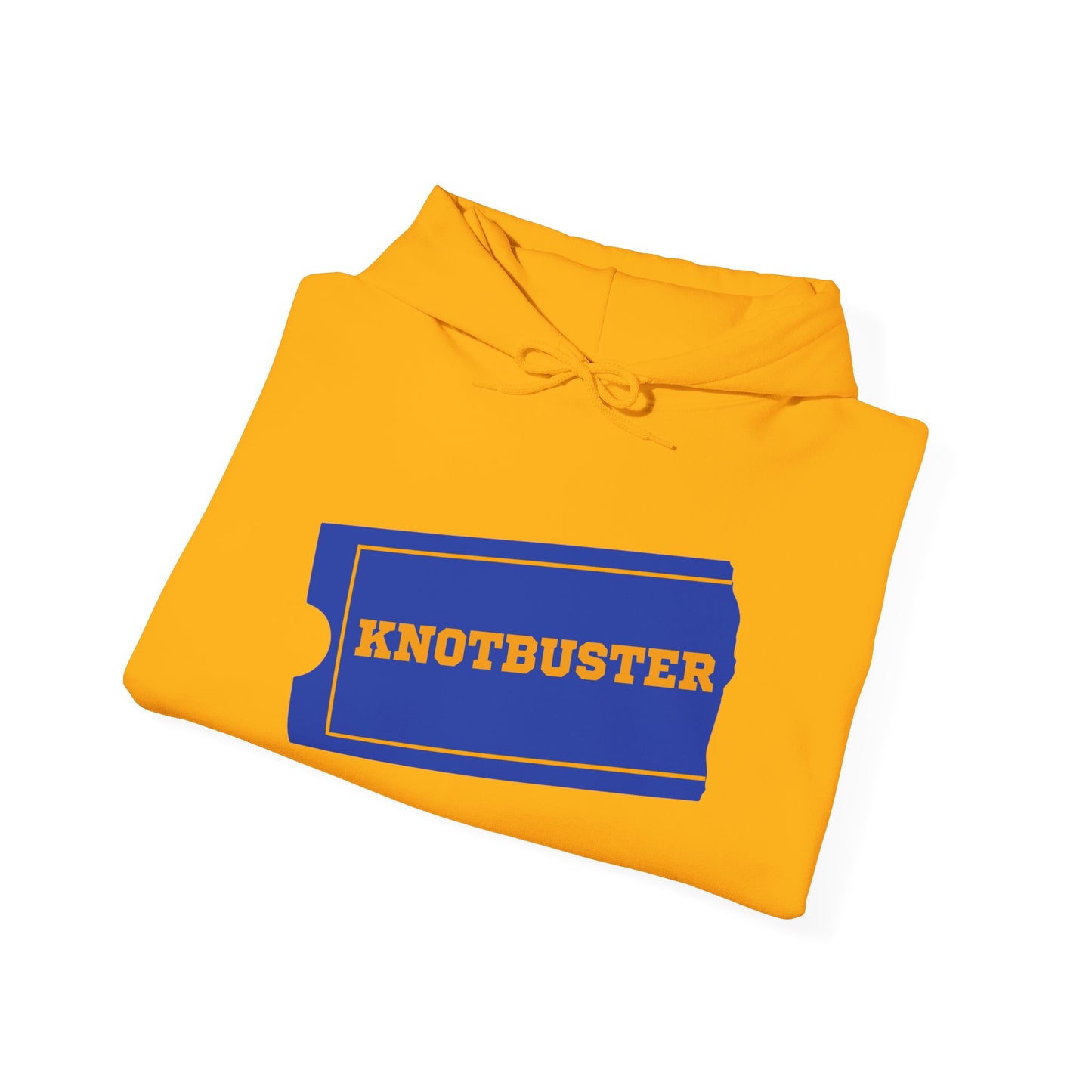 Hooded Sweatshirt - Knotbuster Video Rentals Parody for Fiber Artists and GenXers