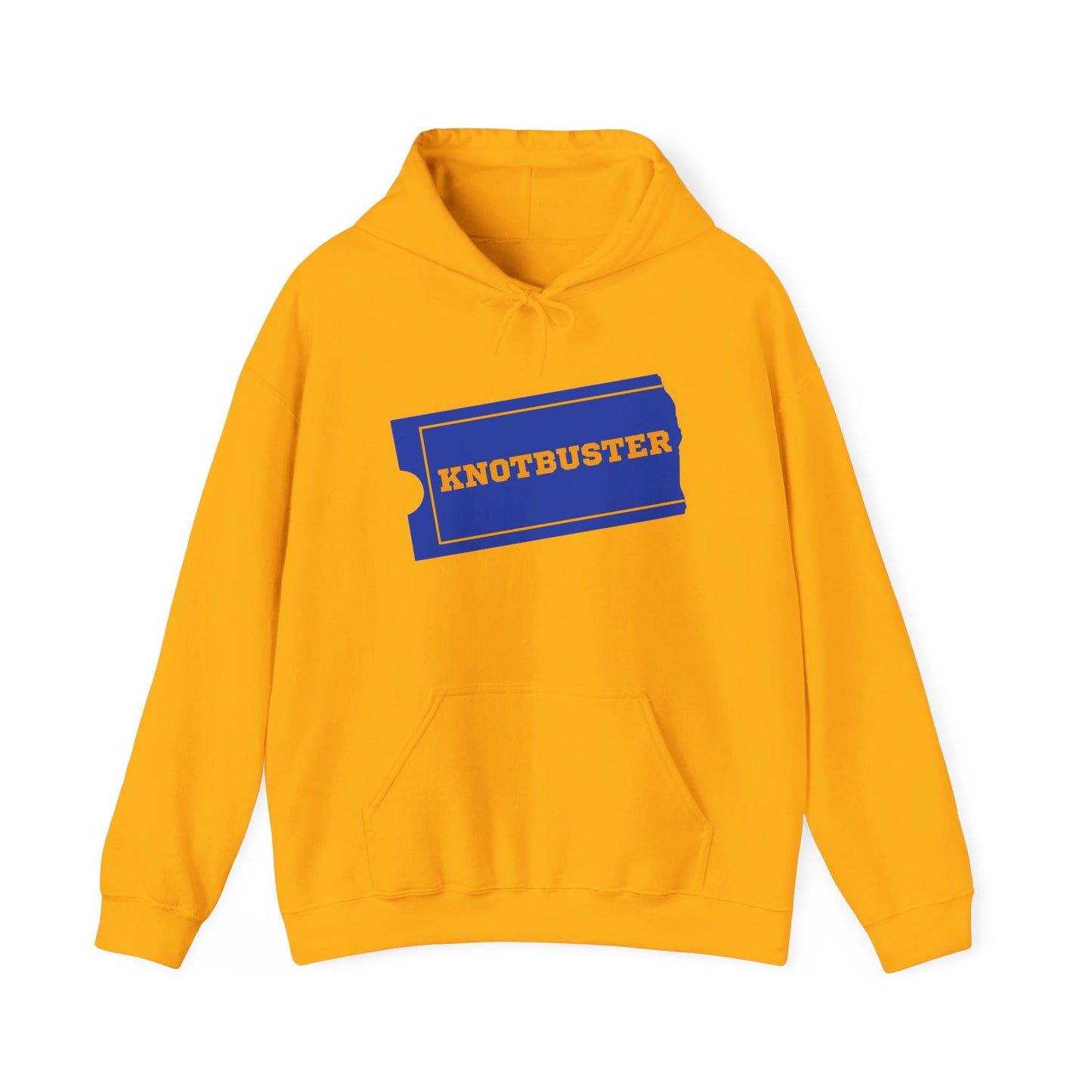Hooded Sweatshirt - Knotbuster Video Rentals Parody for Fiber Artists and GenXers