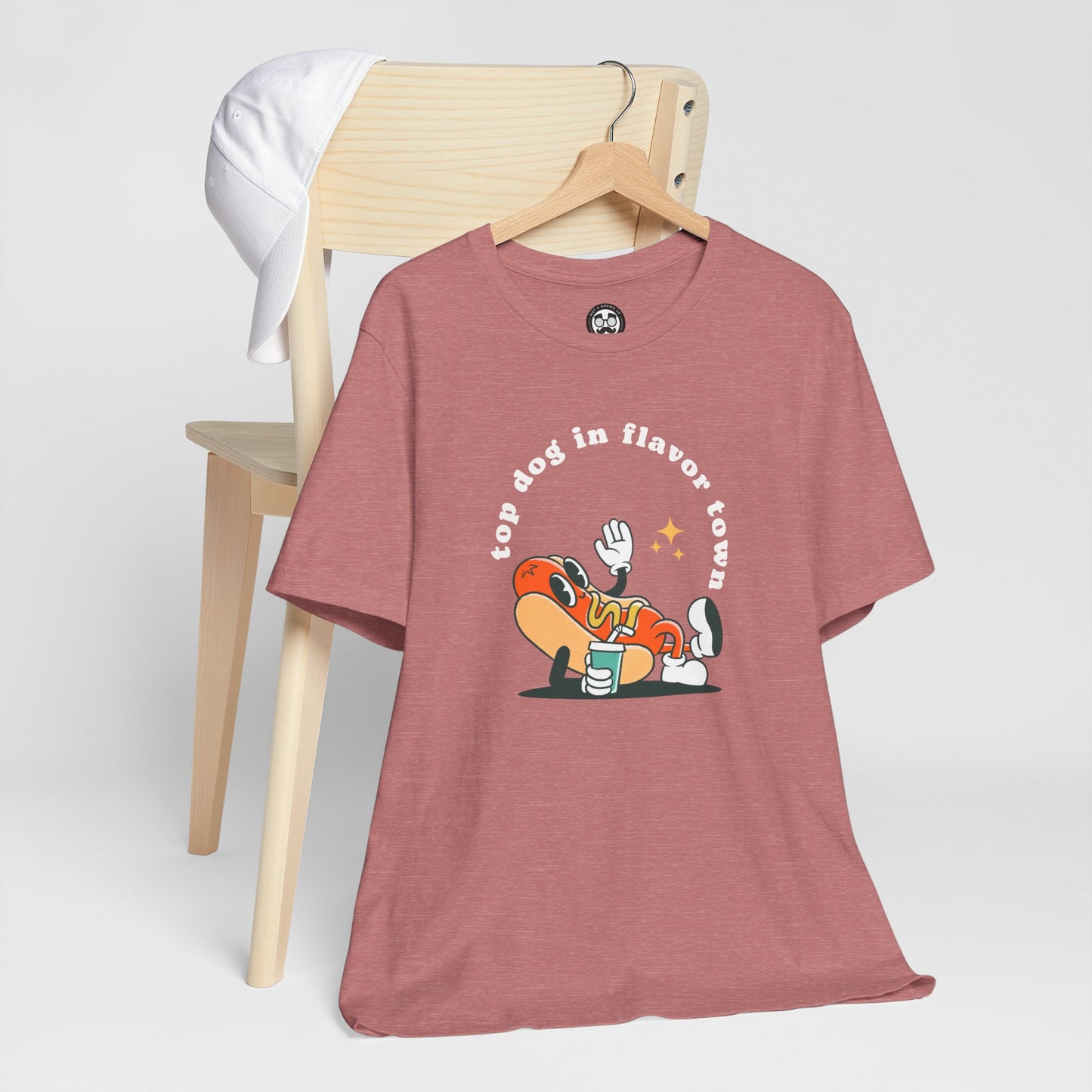Top Dog In Flavor Town Shirt - Unisex Jersey Short Sleeve Tee