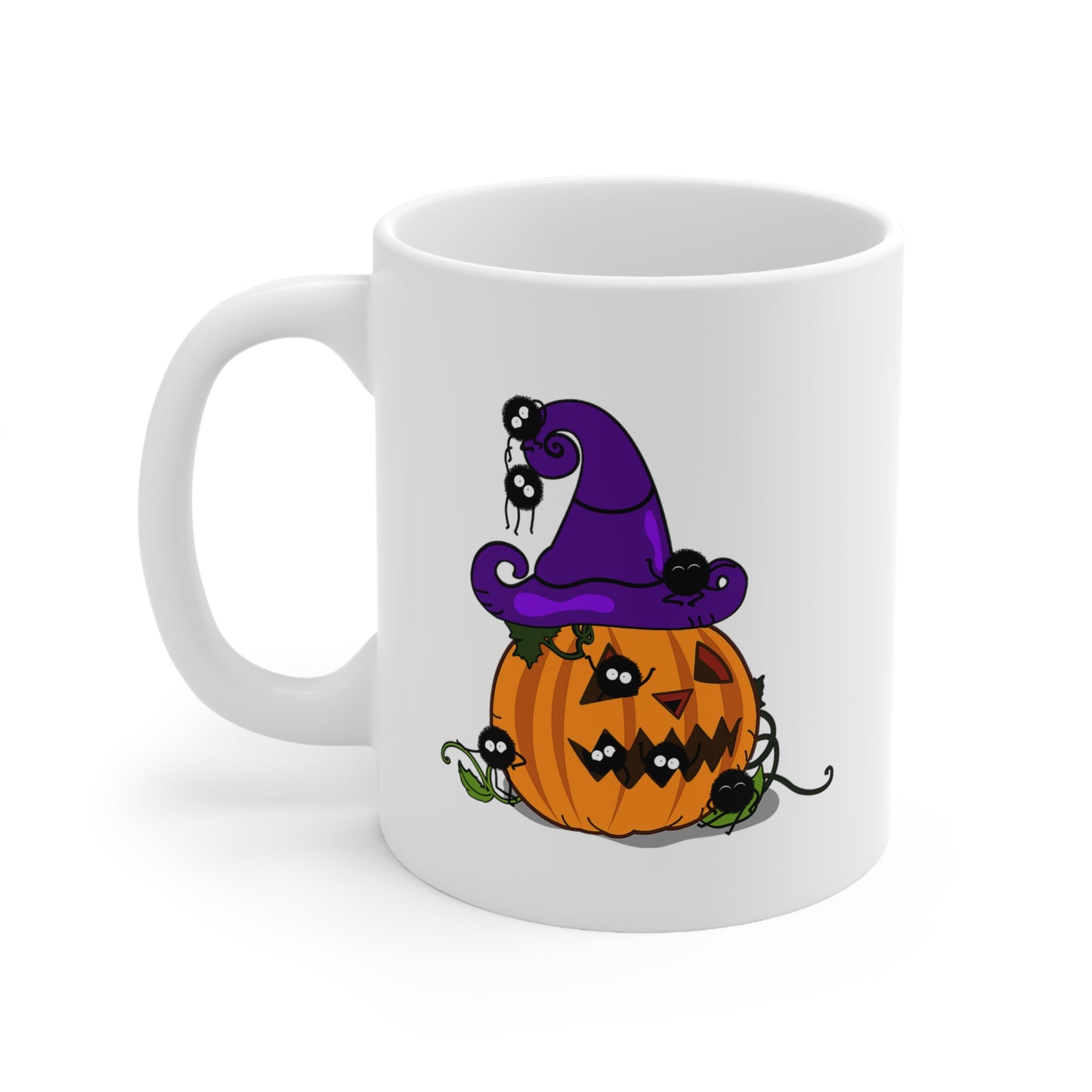 Soot Sprite Halloween - My Neighbor Totoro - Spirited Away - Studio Ghibli - Ceramic Mug 11oz
