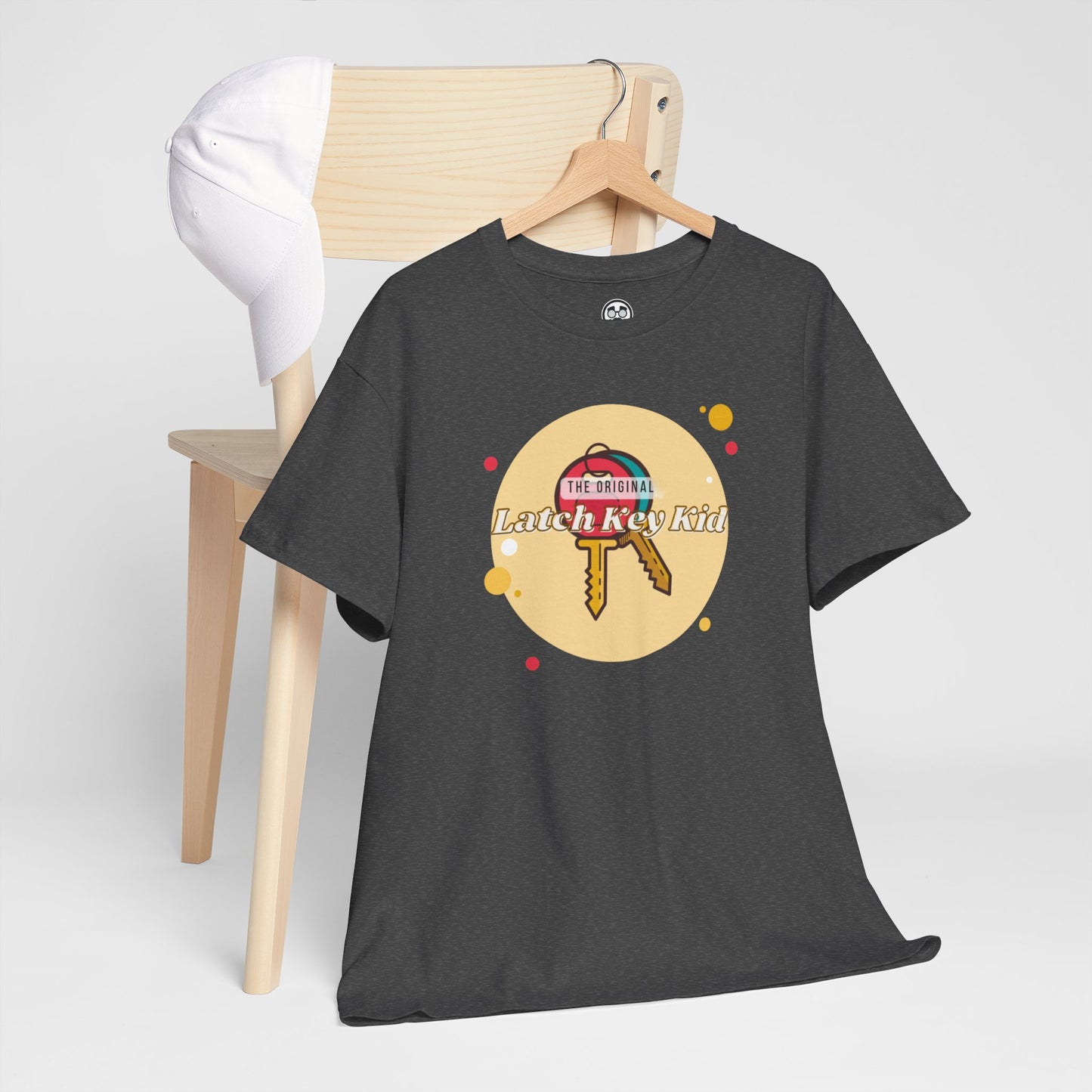 Left Home Alone Unisex Tee - 'The Original Latch Key Kid' Design