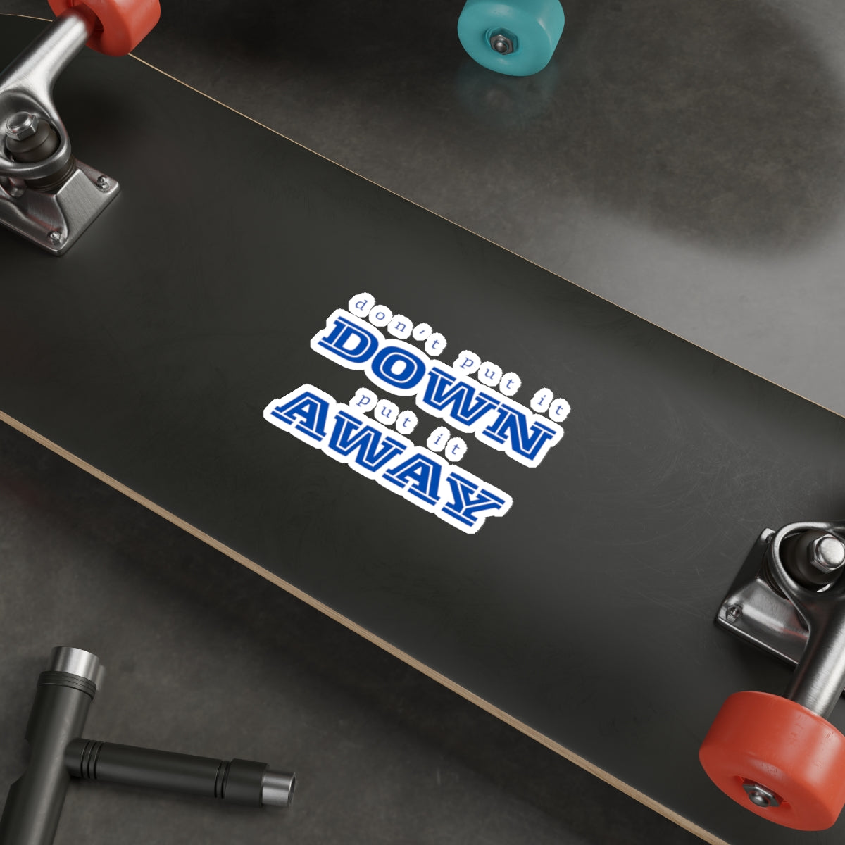 Vinyl Sticker ADHD Reminder