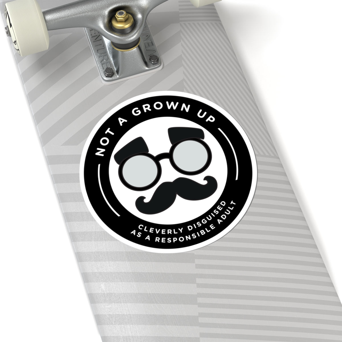 Sticker - Cleverly Disguised Responsible Adult Kiss-Cut Sticker