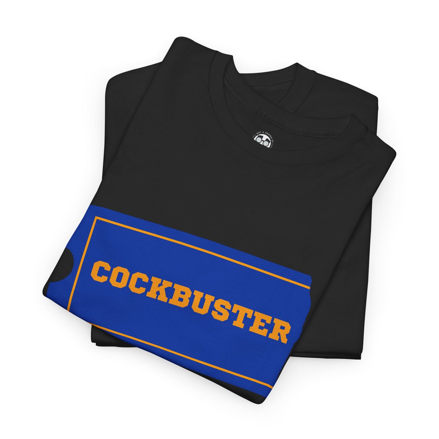 Cockbuster Unisex Heavy Cotton Tee - Fun and Comfy Graphic T-Shirt for Movie Lovers