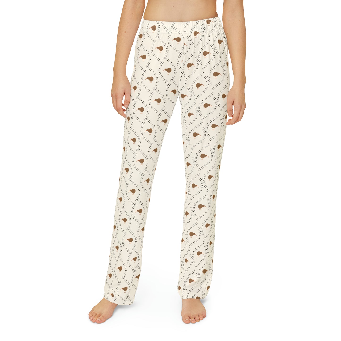 Kiwi Bird PJs Kids Pajama Pants (AOP)