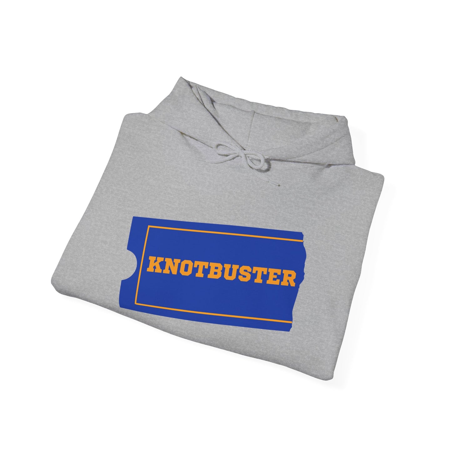 Hooded Sweatshirt - Knotbuster Video Rentals Parody for Fiber Artists and GenXers