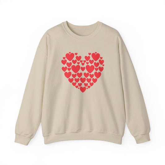 Heart of Hearts Sweatshirt - Unisex Heavy Blend™ Crewneck Sweatshirt