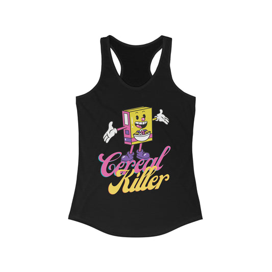 Cereal Killer Shirt - Women's Ideal Racerback Tank