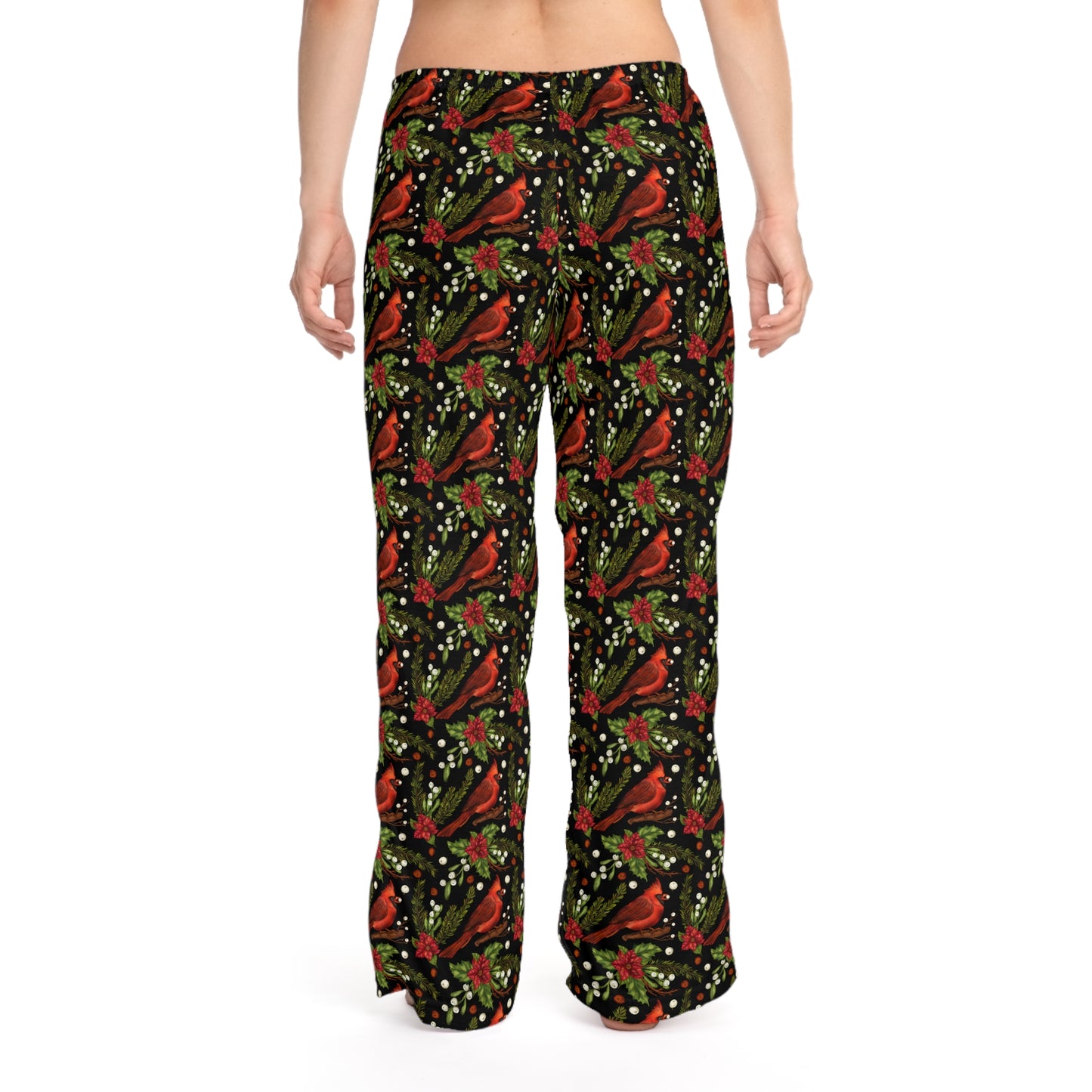 Cardinal Christmas PJs - Women's Pajama Pants (AOP)