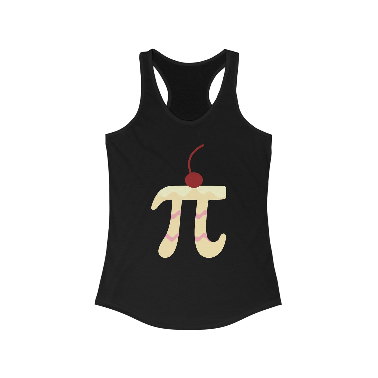 Dessert Pi Shirt - PJs - Sleepwear - Women's Ideal Racerback Tank