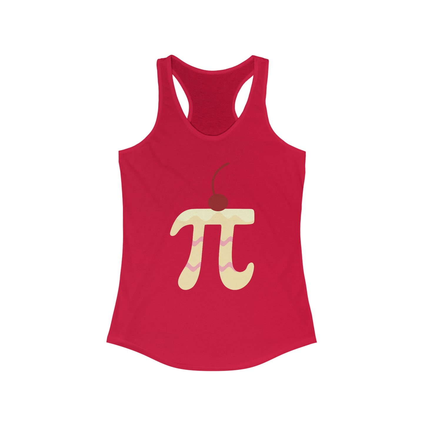 Dessert Pi Shirt - PJs - Sleepwear - Women's Ideal Racerback Tank