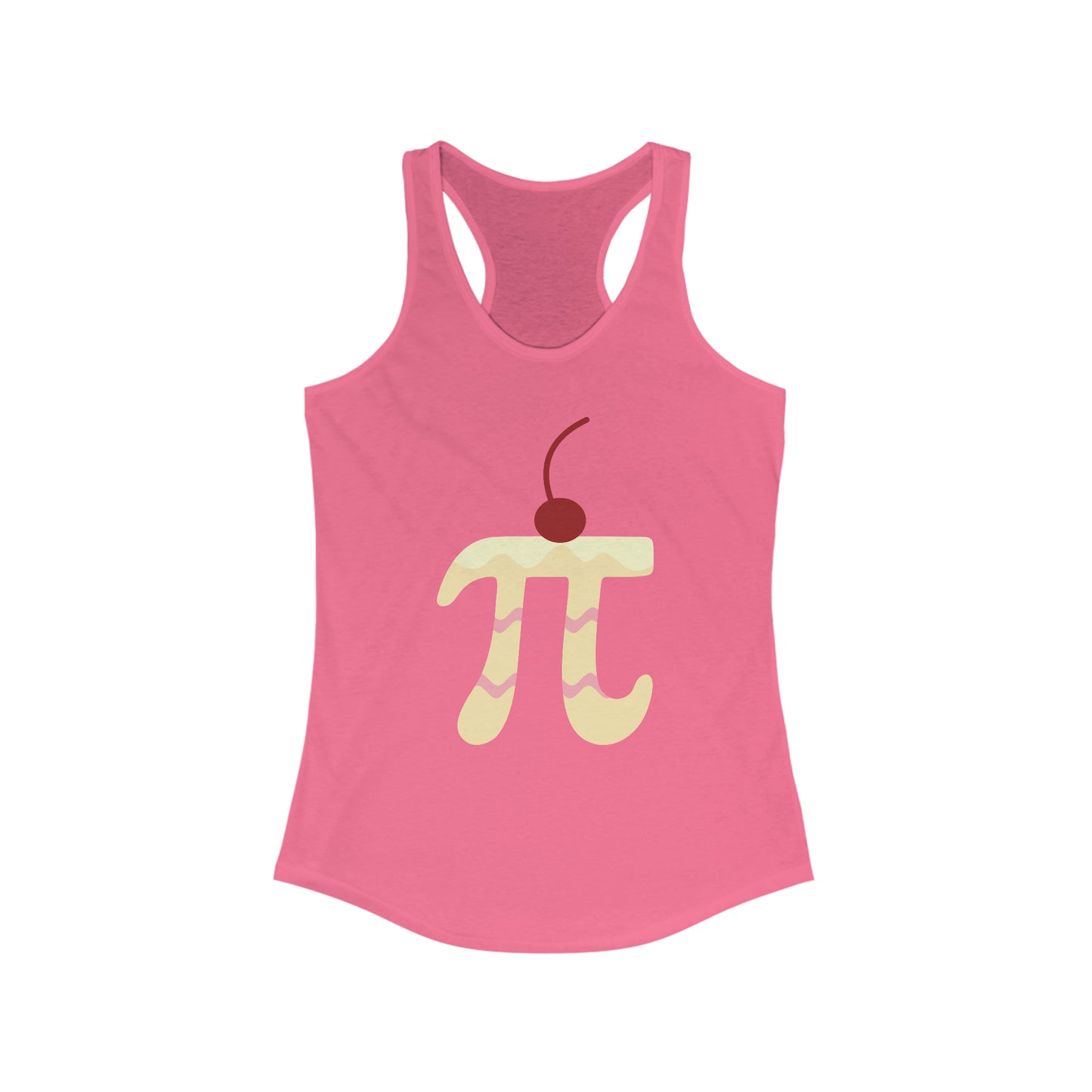 Dessert Pi Shirt - PJs - Sleepwear - Women's Ideal Racerback Tank