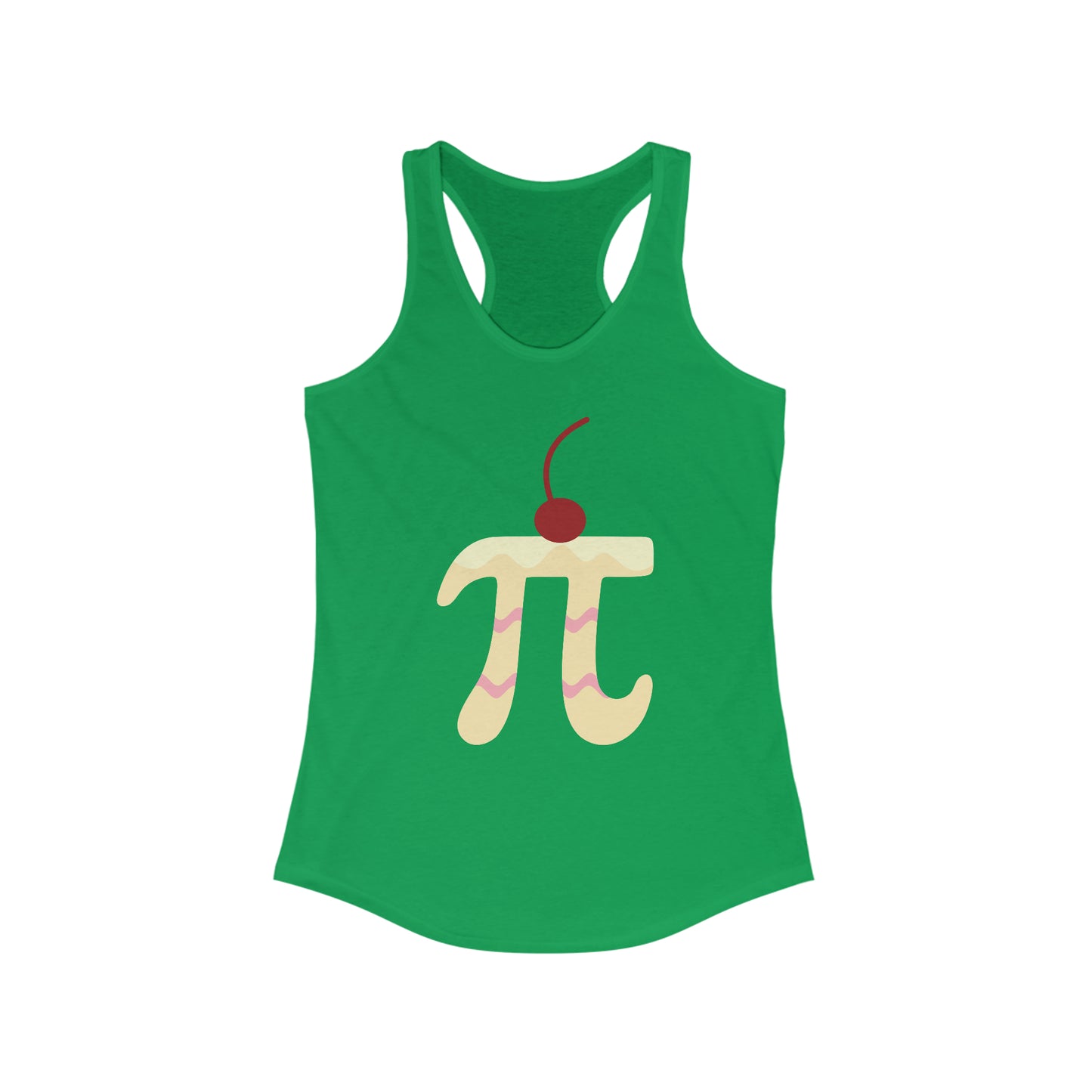 Dessert Pi Shirt - PJs - Sleepwear - Women's Ideal Racerback Tank