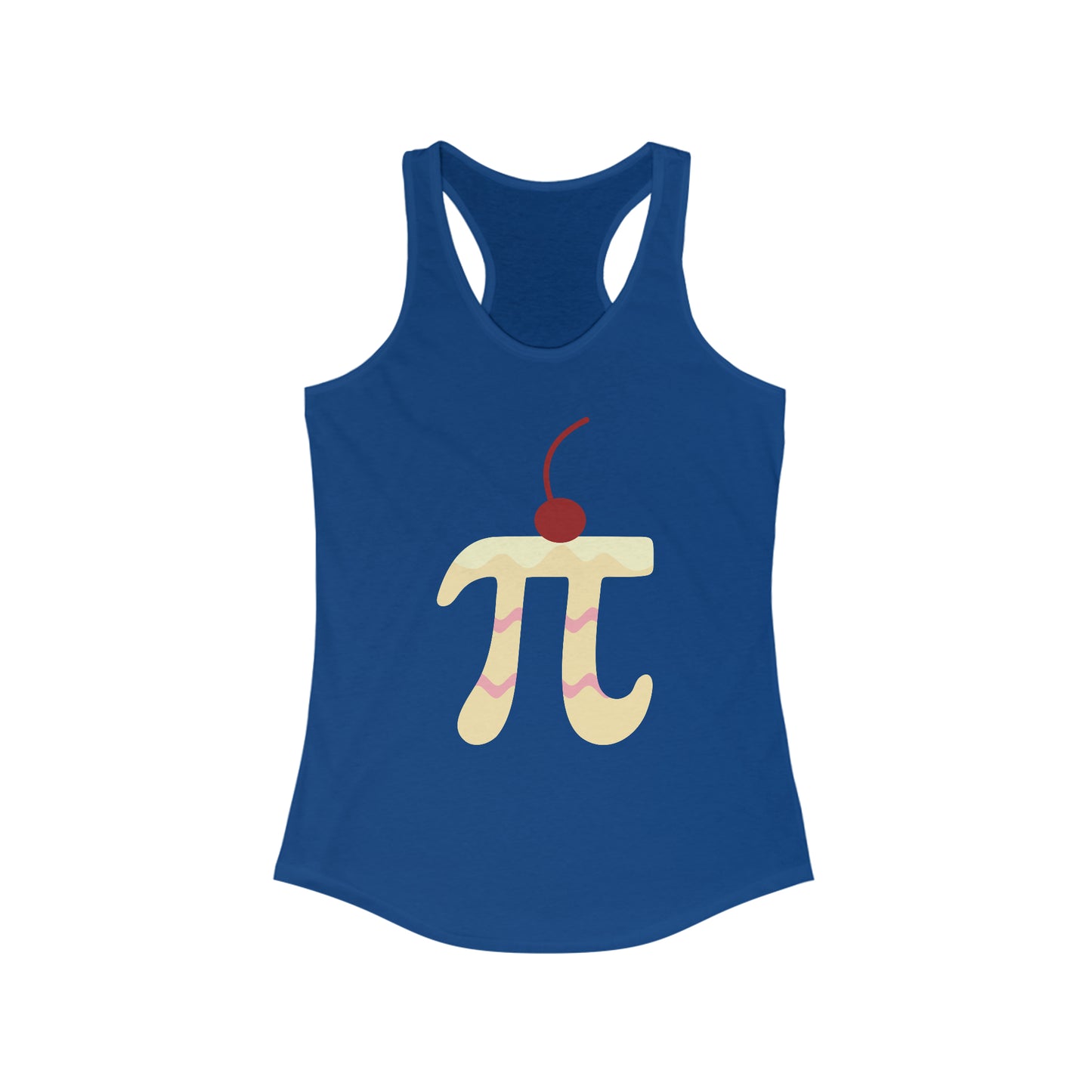 Dessert Pi Shirt - PJs - Sleepwear - Women's Ideal Racerback Tank