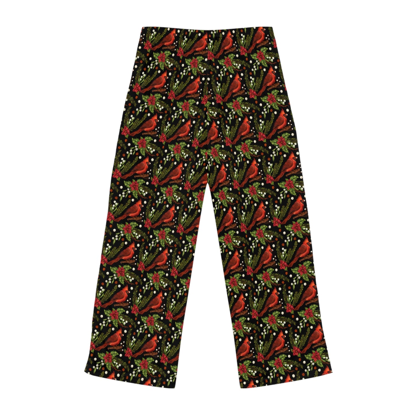 Cardinal Christmas PJs - Women's Pajama Pants (AOP)