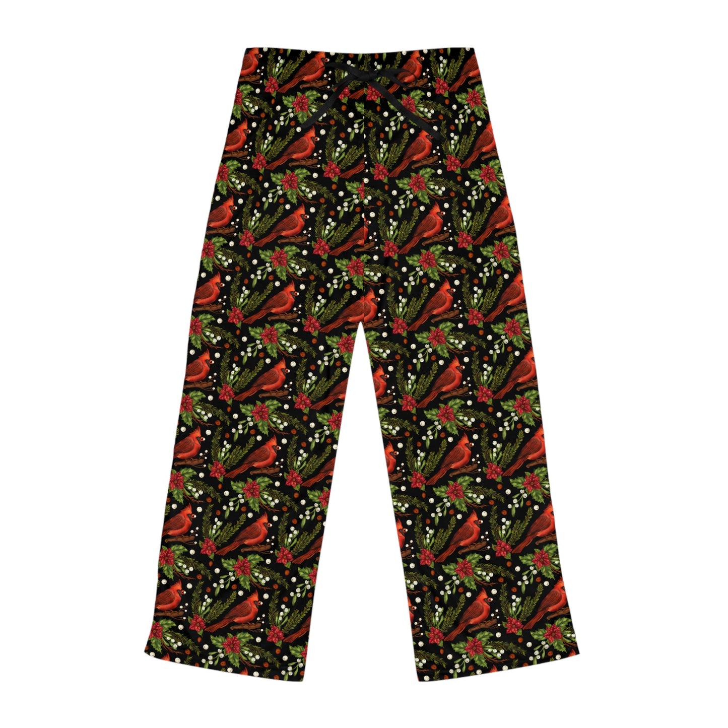 Cardinal Christmas PJs - Women's Pajama Pants (AOP)