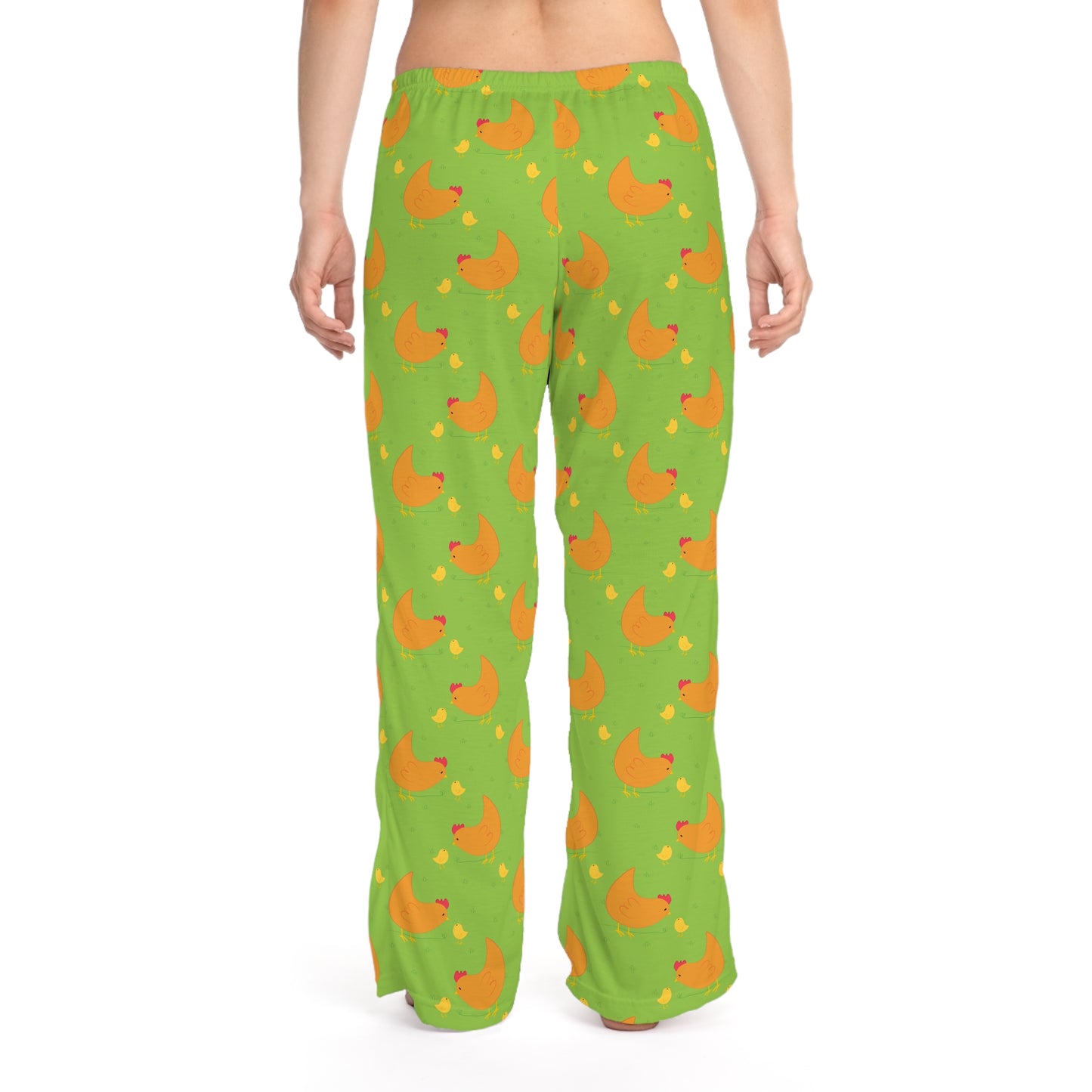 Chicken & Baby Chick PJs - Women's Pajama Pants (AOP)