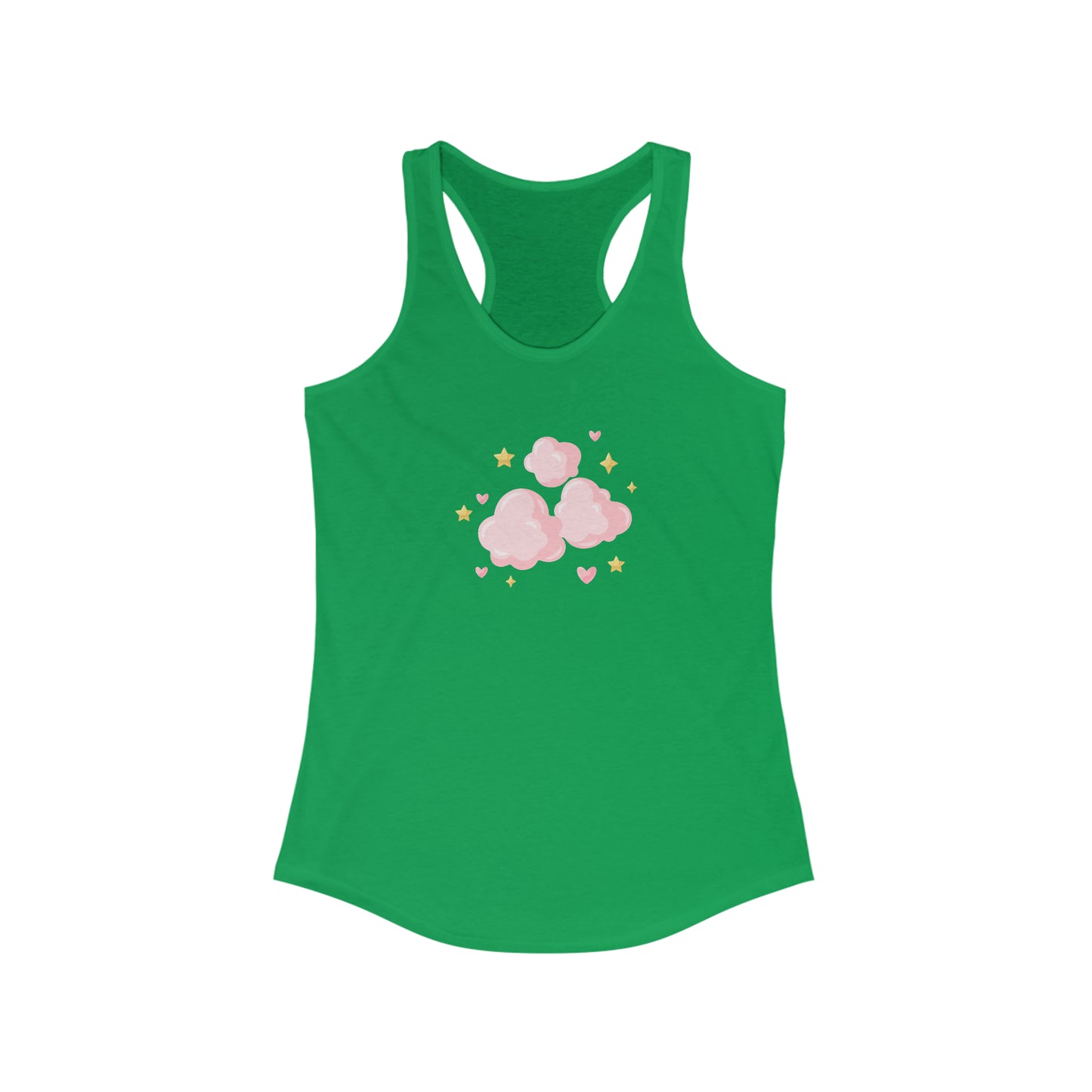 Pink Clouds - PJs- Sleepwear - Shirt - Women's Ideal Racerback Tank