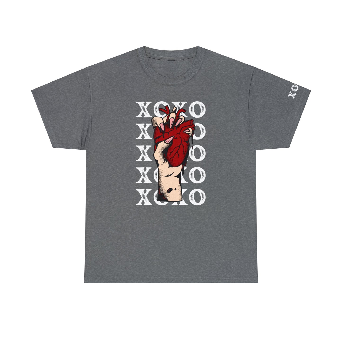 Anatomical Heart Valentine - Unisex Heavy Cotton Tee