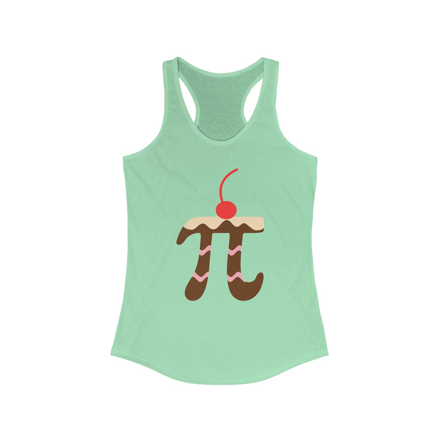 Dessert Pi Shirt - PJs - Sleepwear - Women's Ideal Racerback Tank