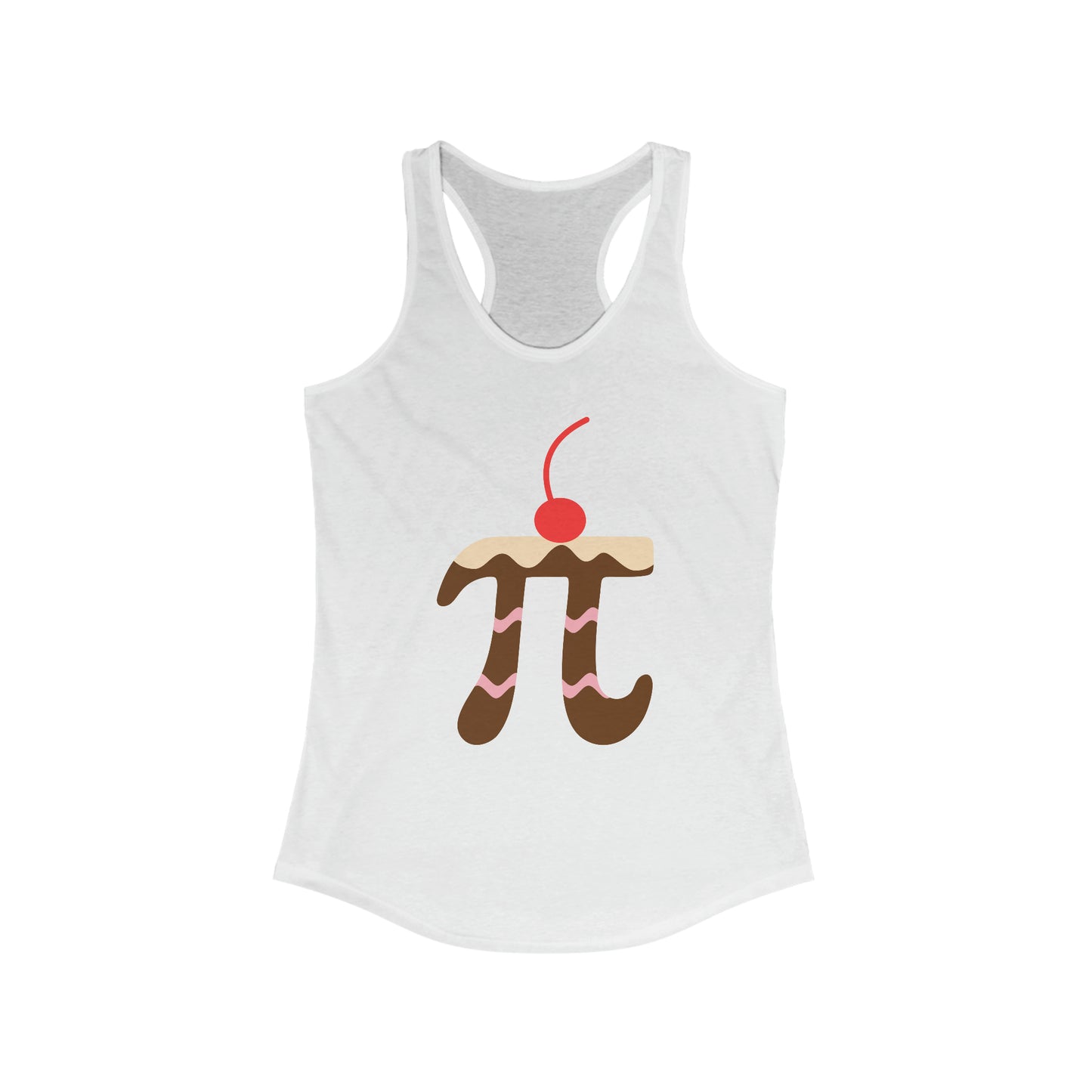 Dessert Pi Shirt - PJs - Sleepwear - Women's Ideal Racerback Tank