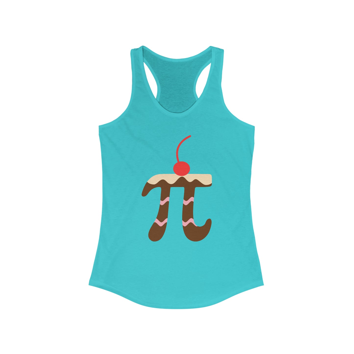 Dessert Pi Shirt - PJs - Sleepwear - Women's Ideal Racerback Tank