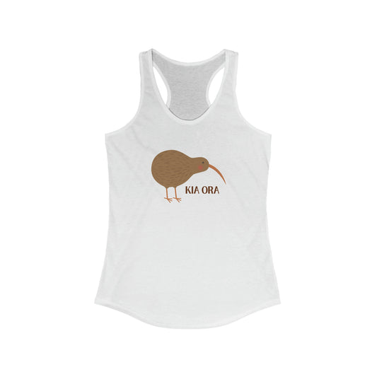 Kiwi Bird Women's Ideal Racerback Tank