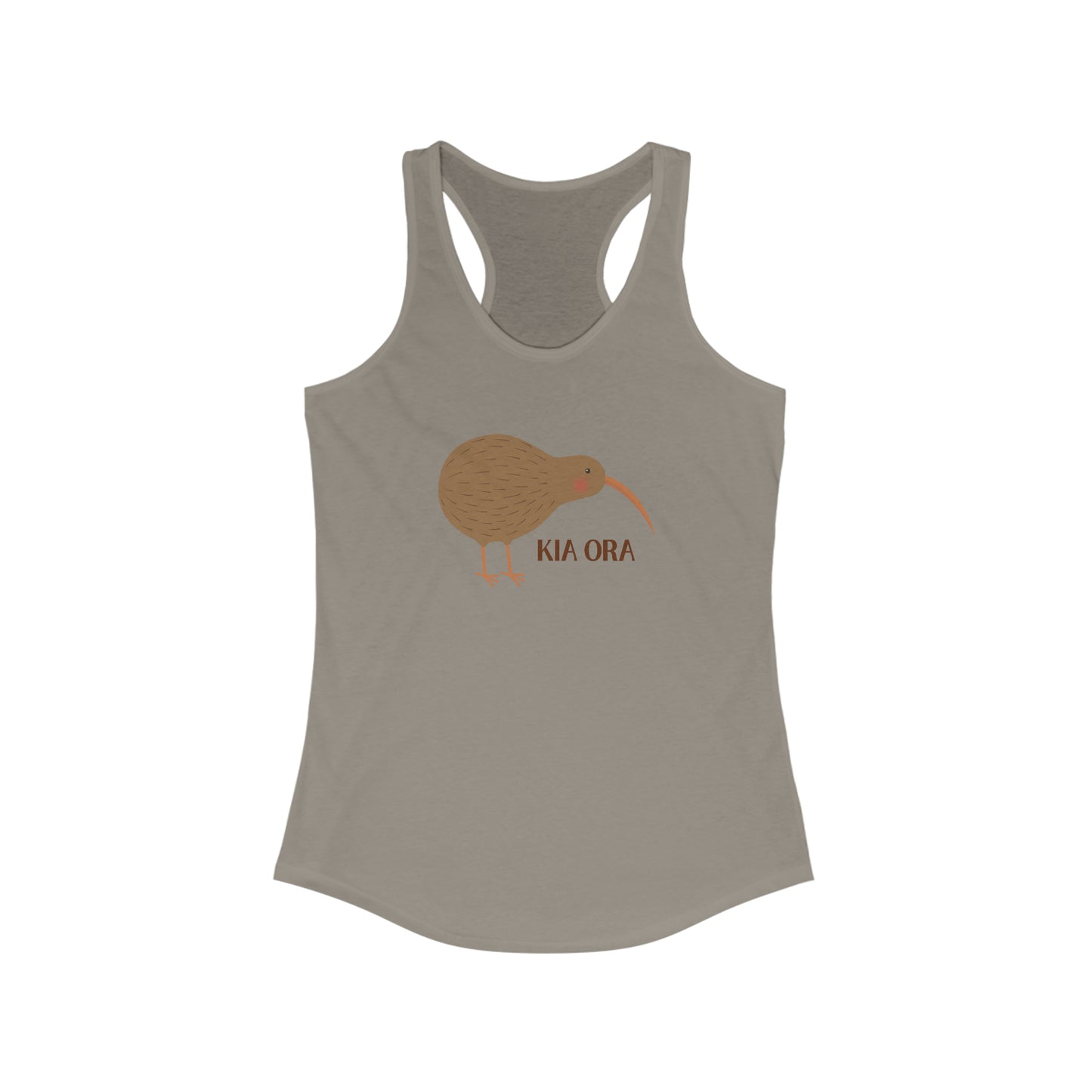 Kiwi Bird Women's Ideal Racerback Tank