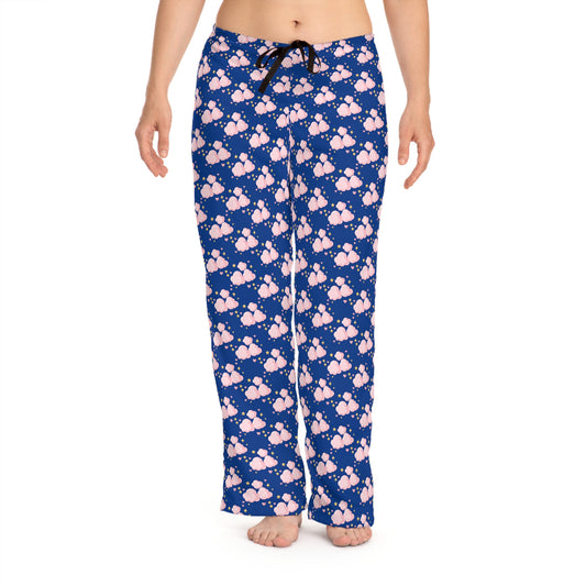 Pink Clouds PJs - Sleepwear - Women's Pajama Pants (AOP)