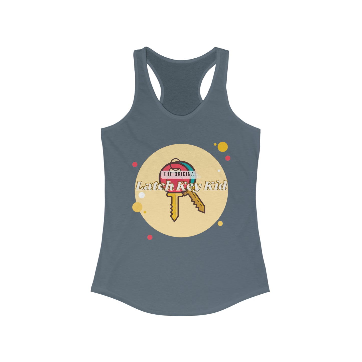 Original Latch Key Kid Shirt - Women's Ideal Racerback Tank