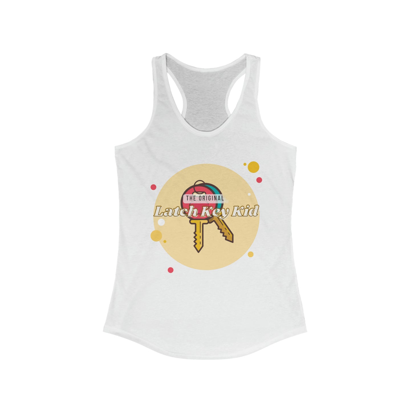 Original Latch Key Kid Shirt - Women's Ideal Racerback Tank