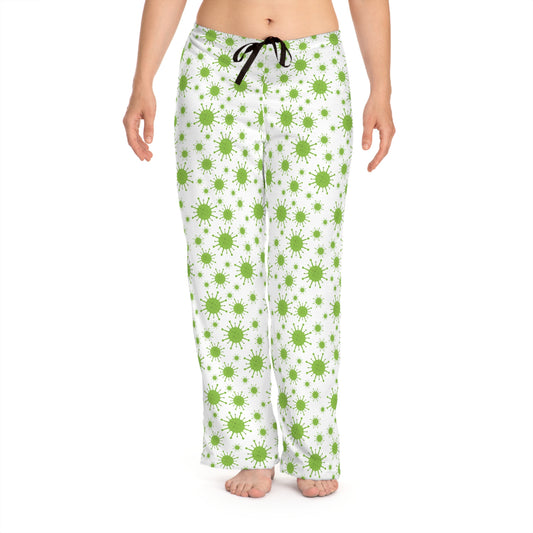 Virus Women's Pajama Pants (AOP)