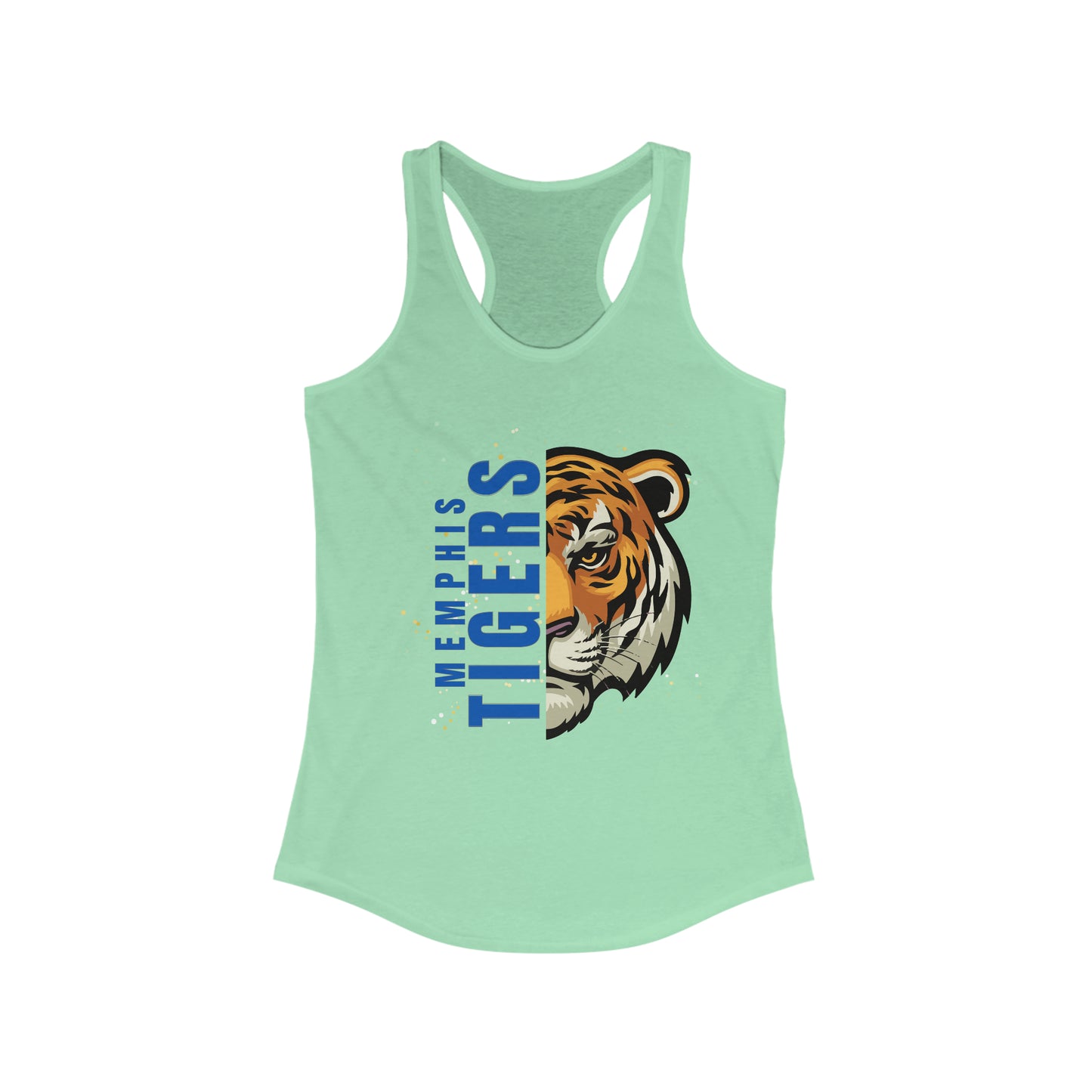 Memphis Tigers Shirt -  Women's Ideal Racerback Tank