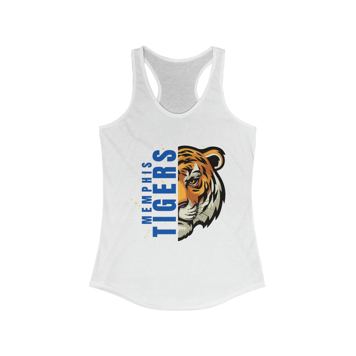 Memphis Tigers Shirt -  Women's Ideal Racerback Tank