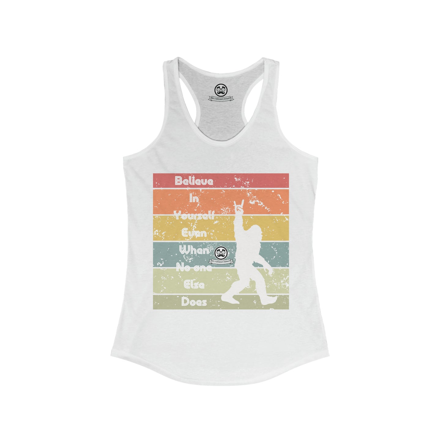 Big Foot Shirt - Women's Ideal Racerback Tank