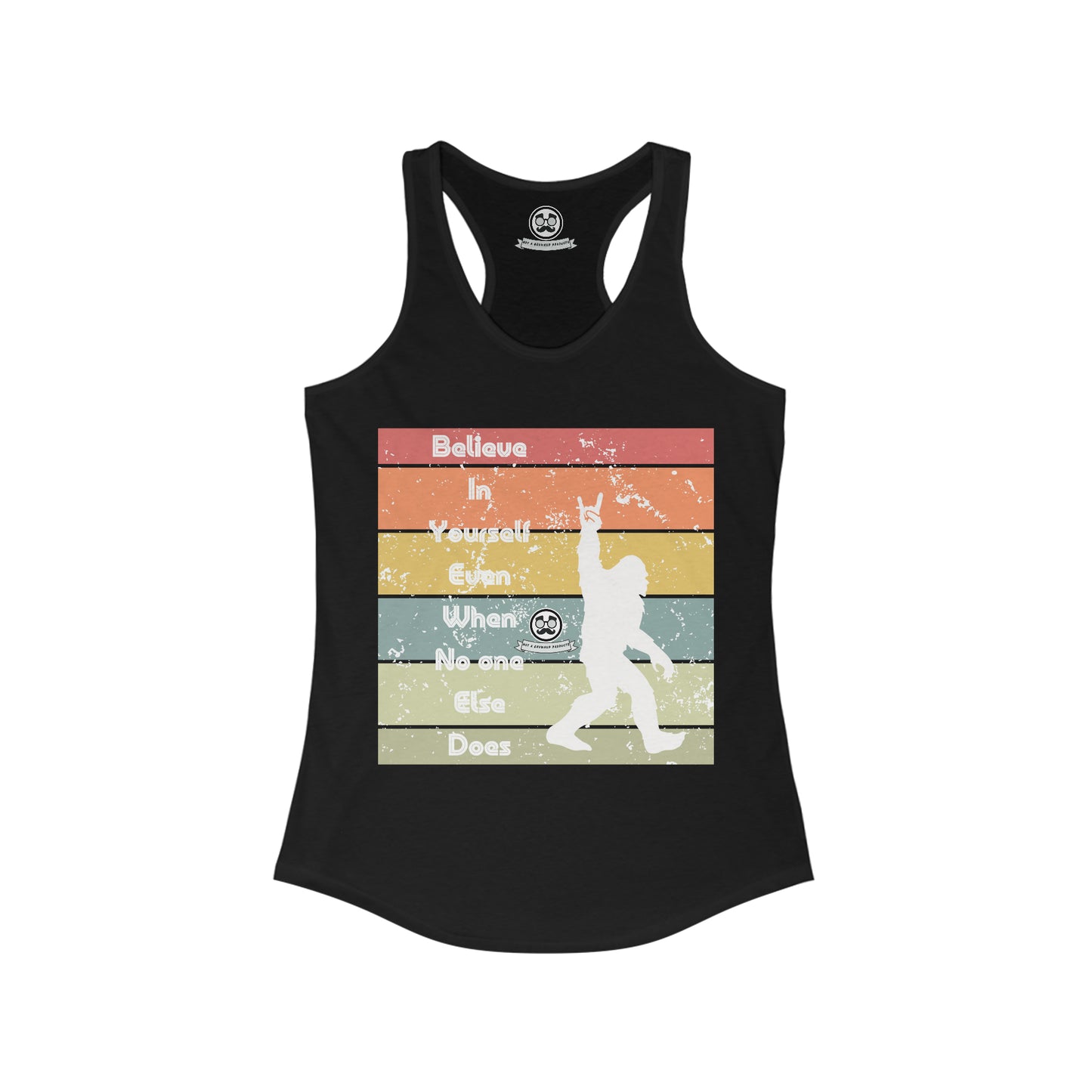 Big Foot Shirt - Women's Ideal Racerback Tank