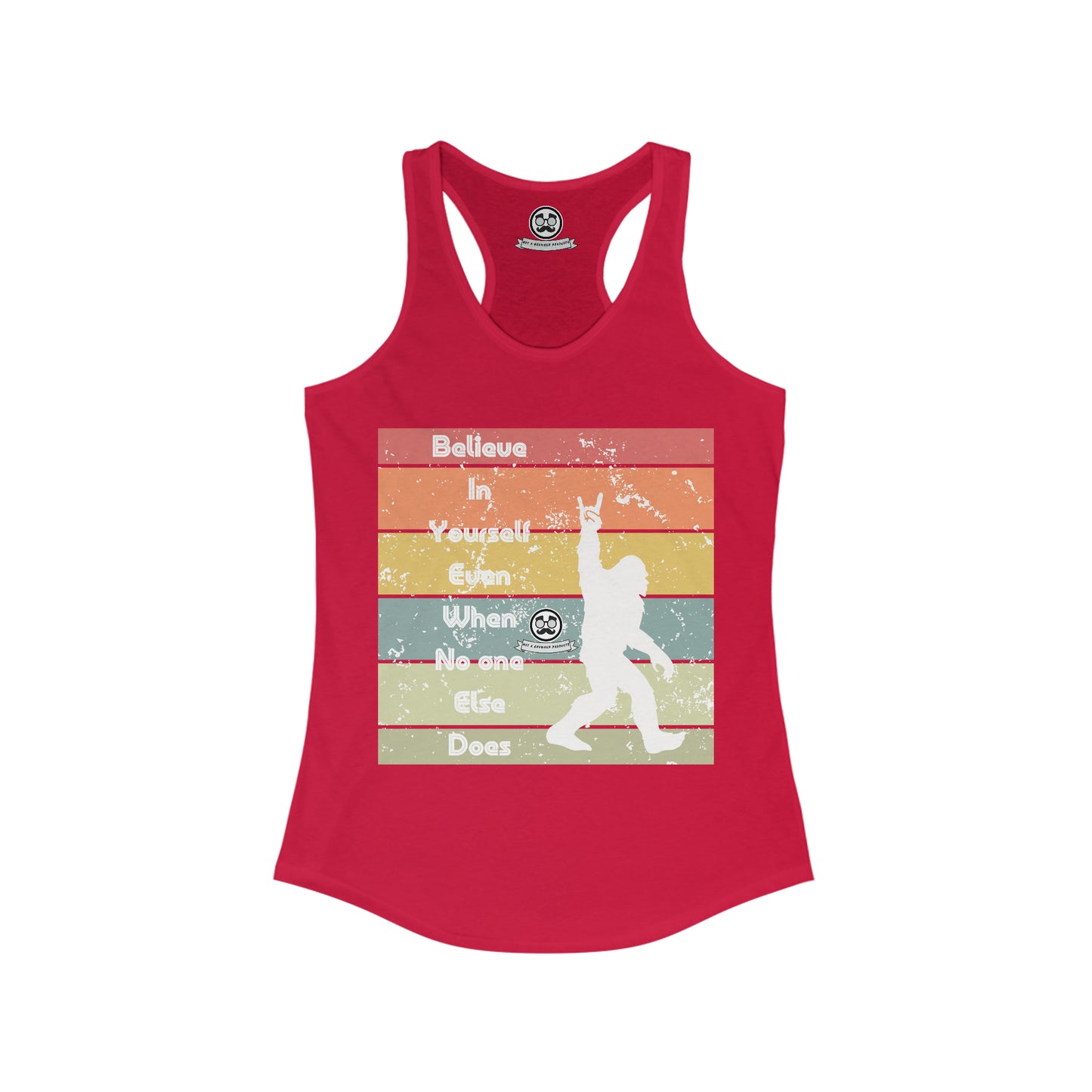 Big Foot Shirt - Women's Ideal Racerback Tank