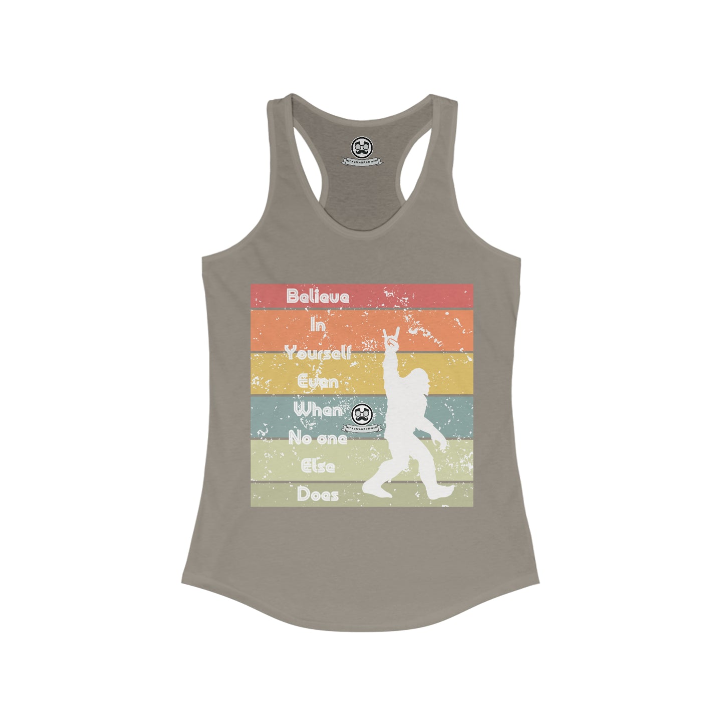 Big Foot Shirt - Women's Ideal Racerback Tank