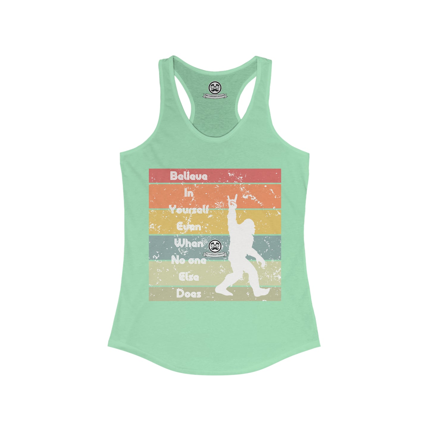 Big Foot Shirt - Women's Ideal Racerback Tank