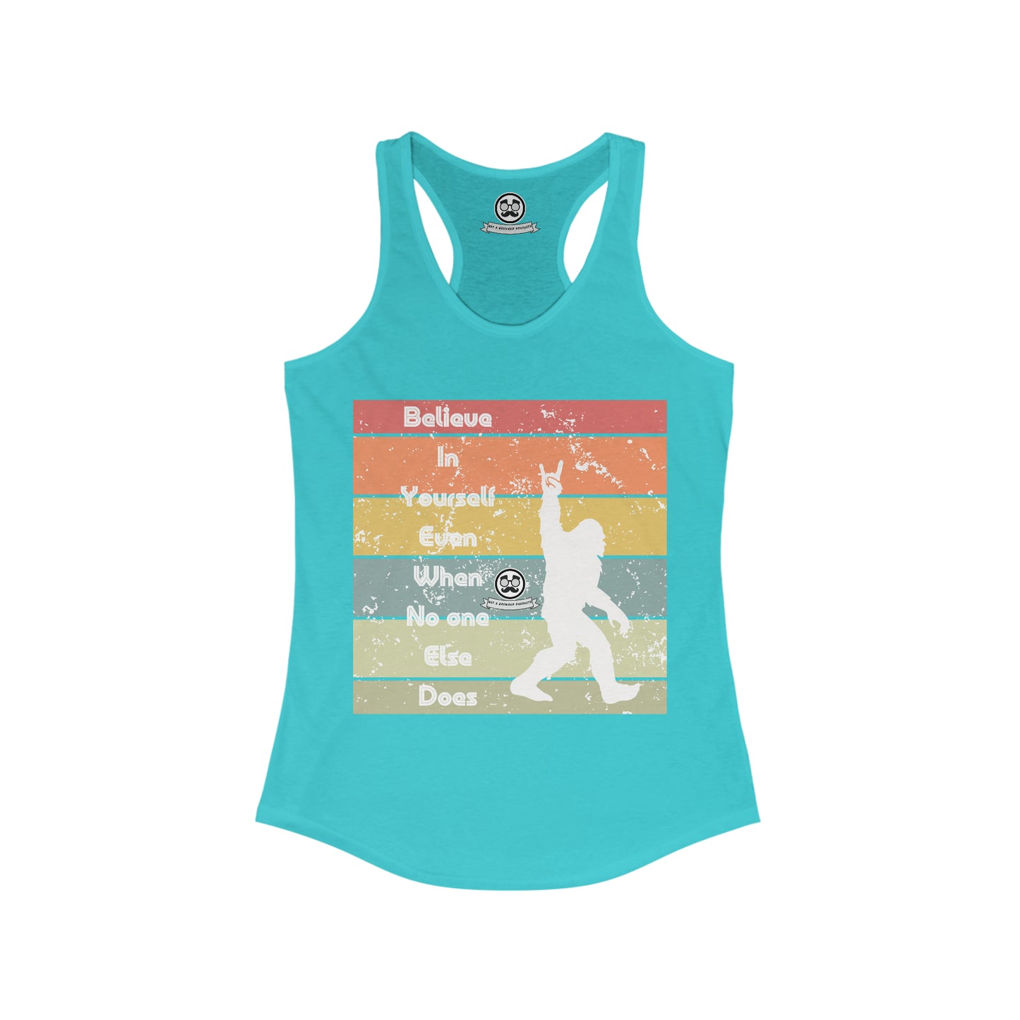 Big Foot Shirt - Women's Ideal Racerback Tank