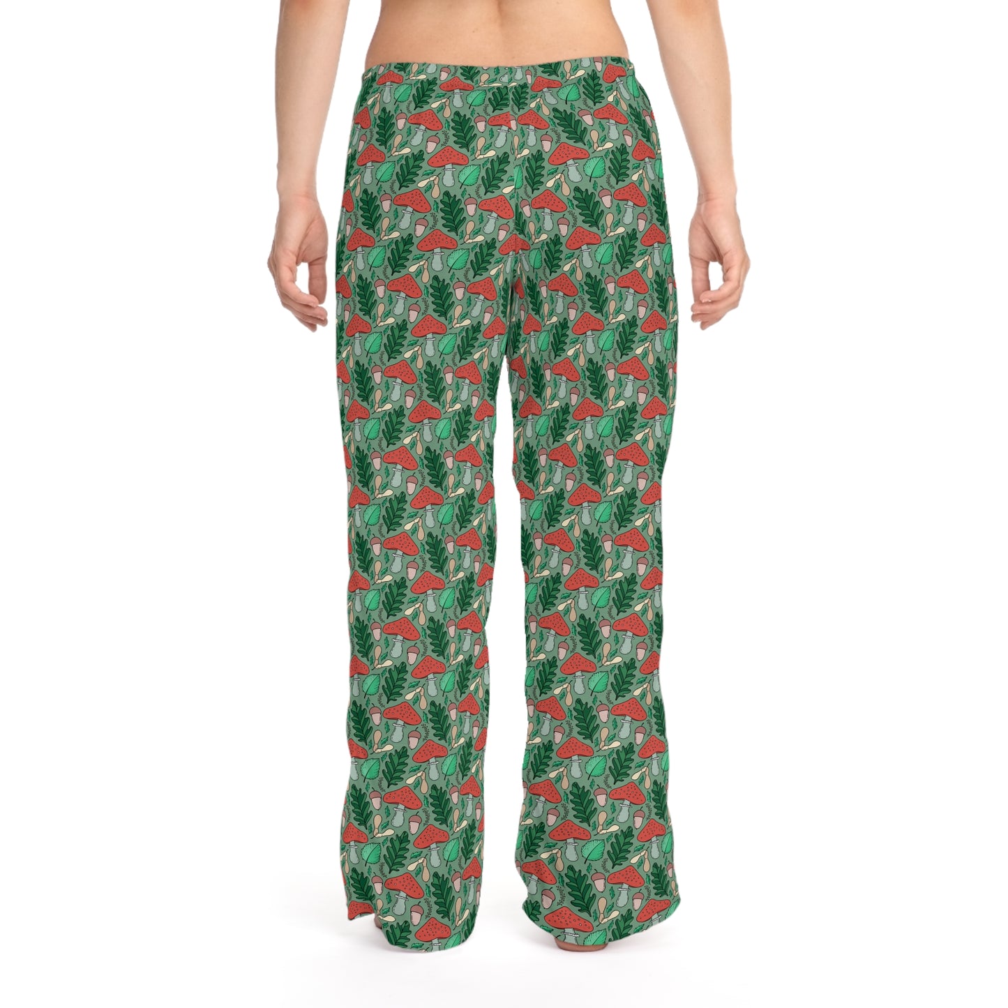 Mushrooom PJs - Women's Pajama Pants (AOP)