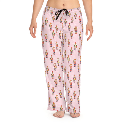 Watercolor Nutcrackers - Christmas PJs - Women's Pajama Pants (AOP)