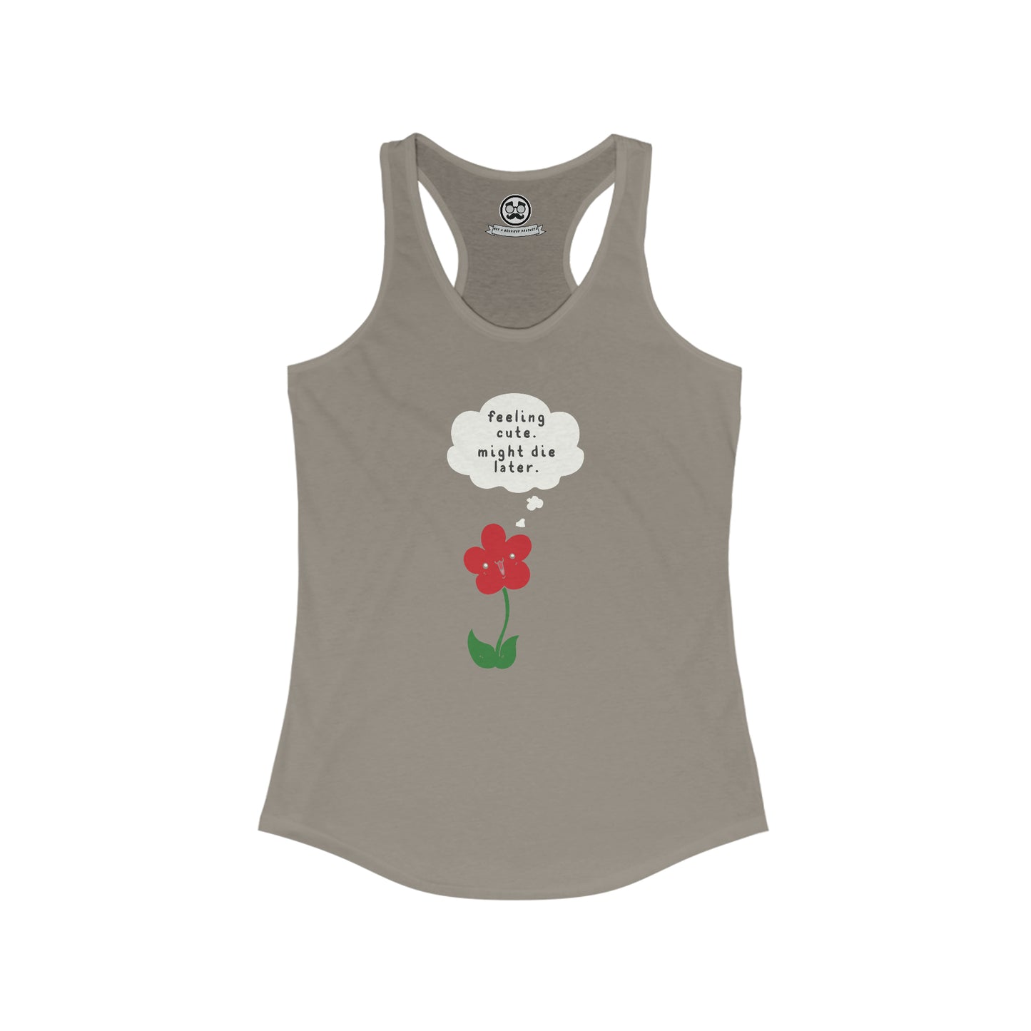 Emo Flower Shirt - Women's Ideal Racerback Tank