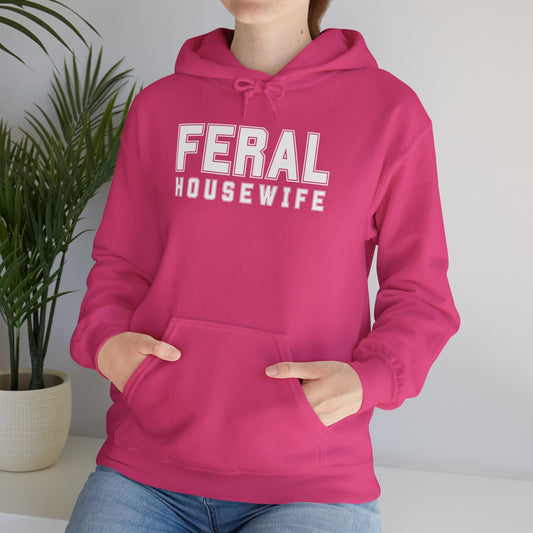 Feral Housewife Hoodie - Unisex Heavy Blend™ Hooded Sweatshirt